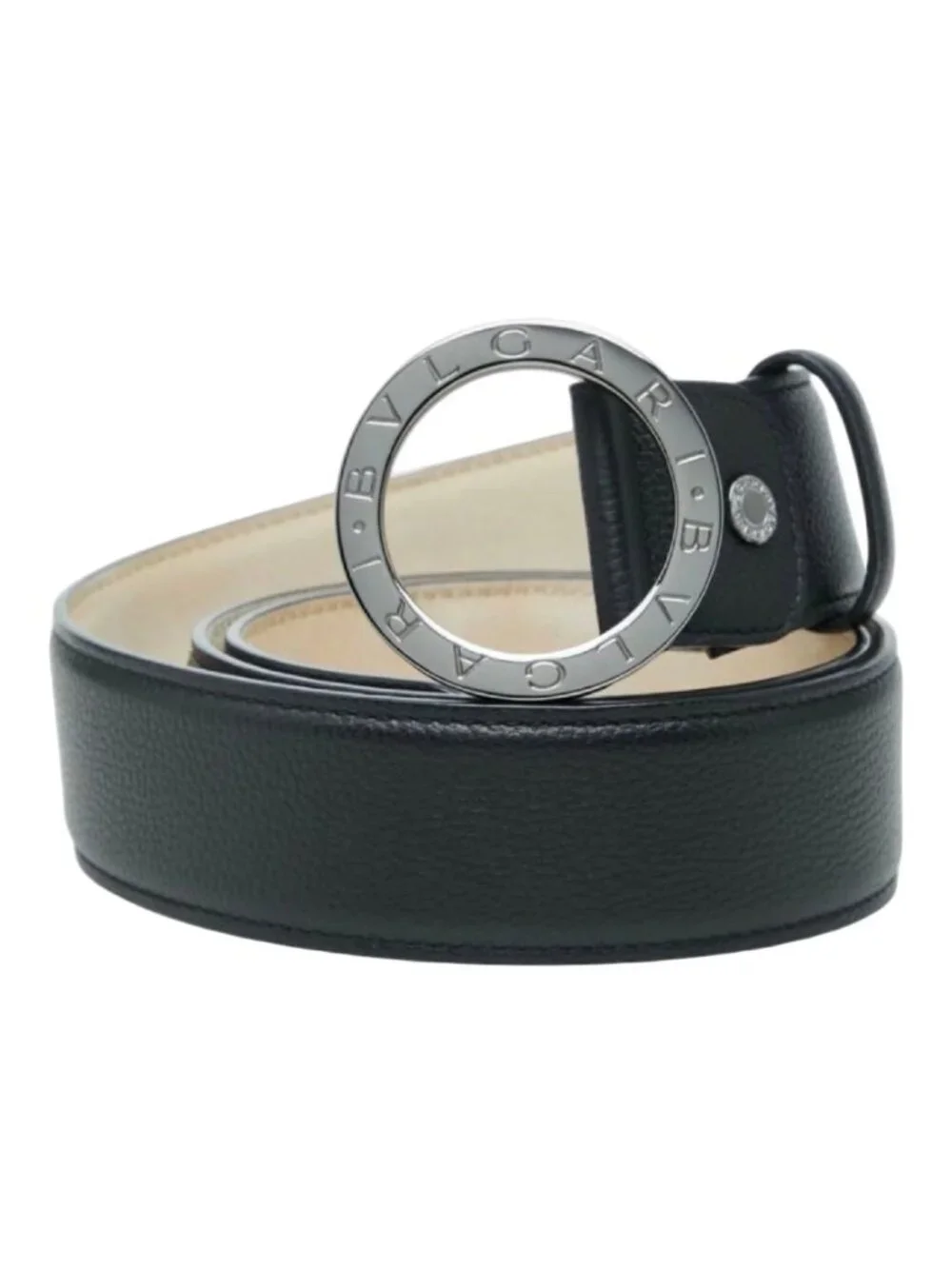 Bvlgari Logo Buckle Belt